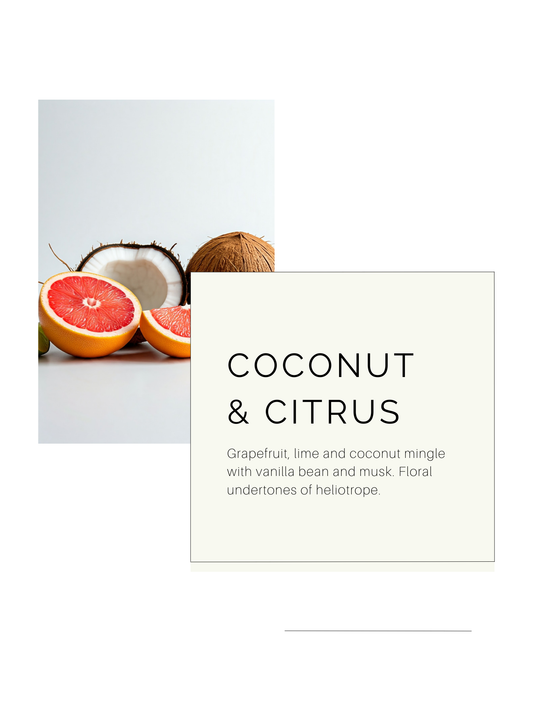 Coconut & Citrus | Soy Candle