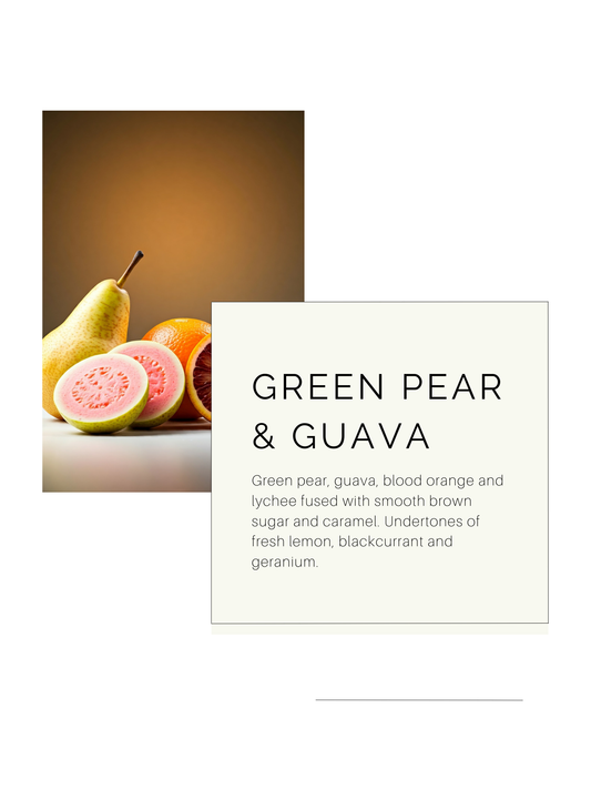 Green Pear & Guava | Soy Candle