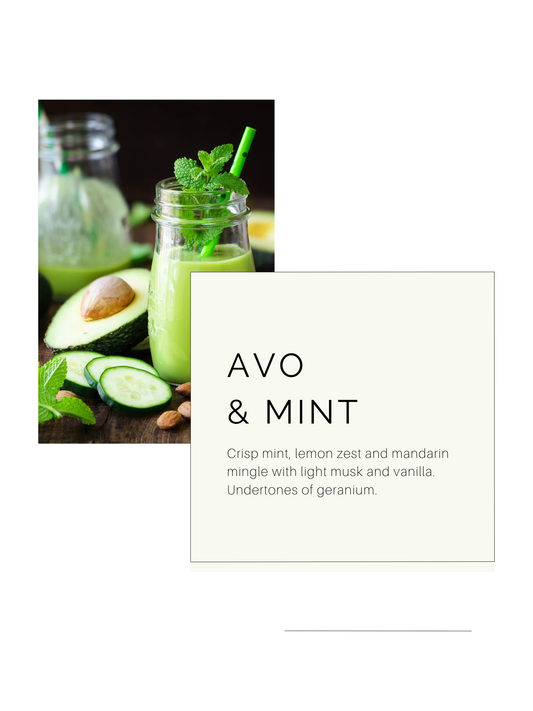 Avo & Mint | Soy Candle