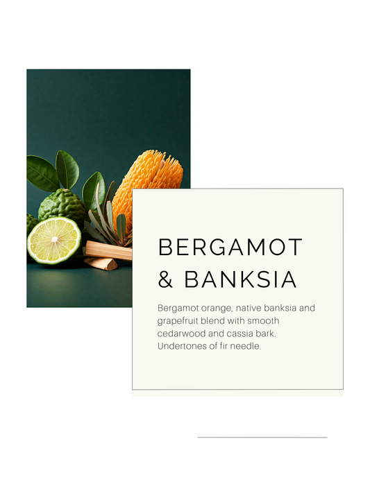 Bergamot & Banksia | Soy Candle